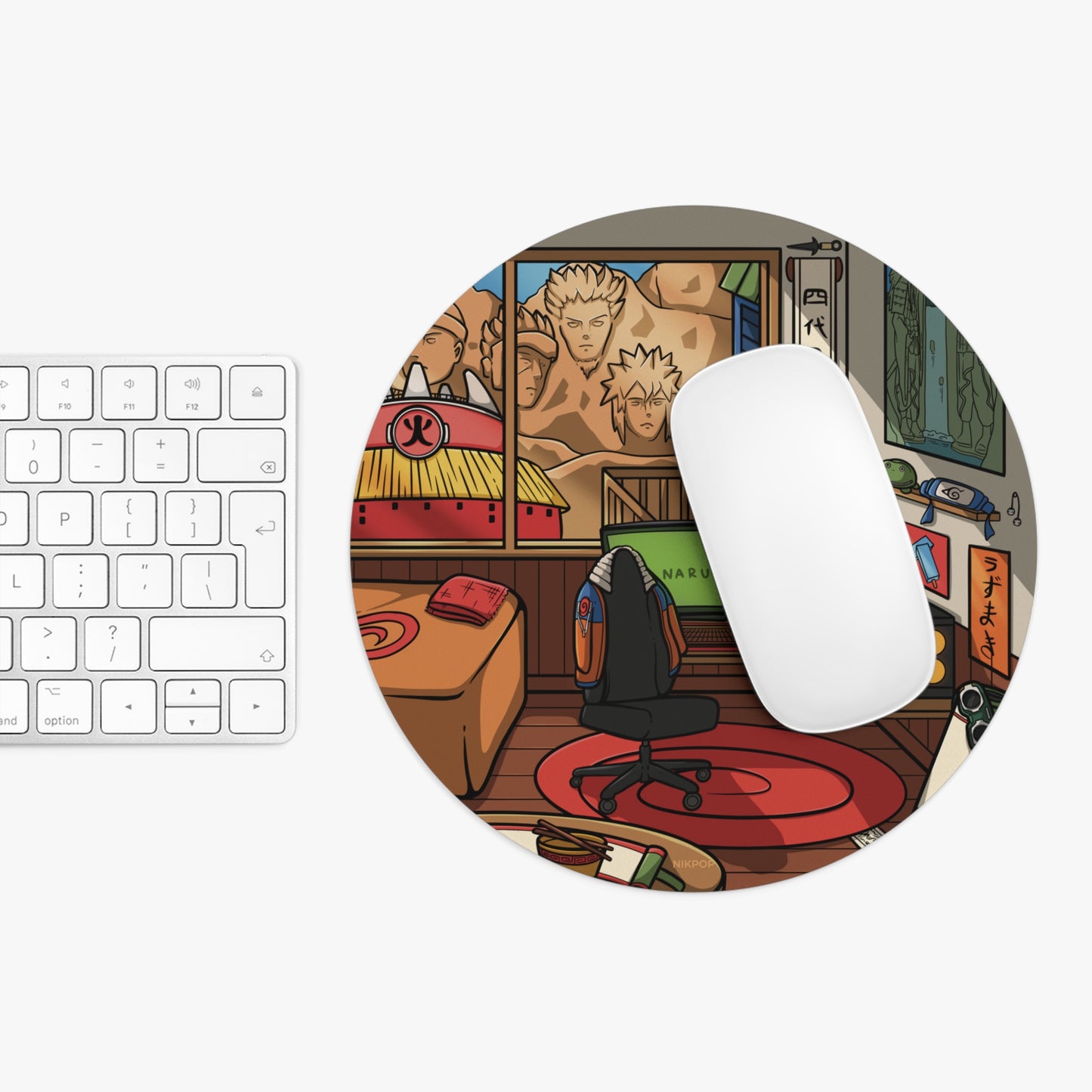 Nostalgic Anime Naruto Desk Mat - Gaming, Home Office Decor, Workstation Accessory, Gifts for Students, Cozy Vibes, Anime Merch, Naruto merch - Fan Art