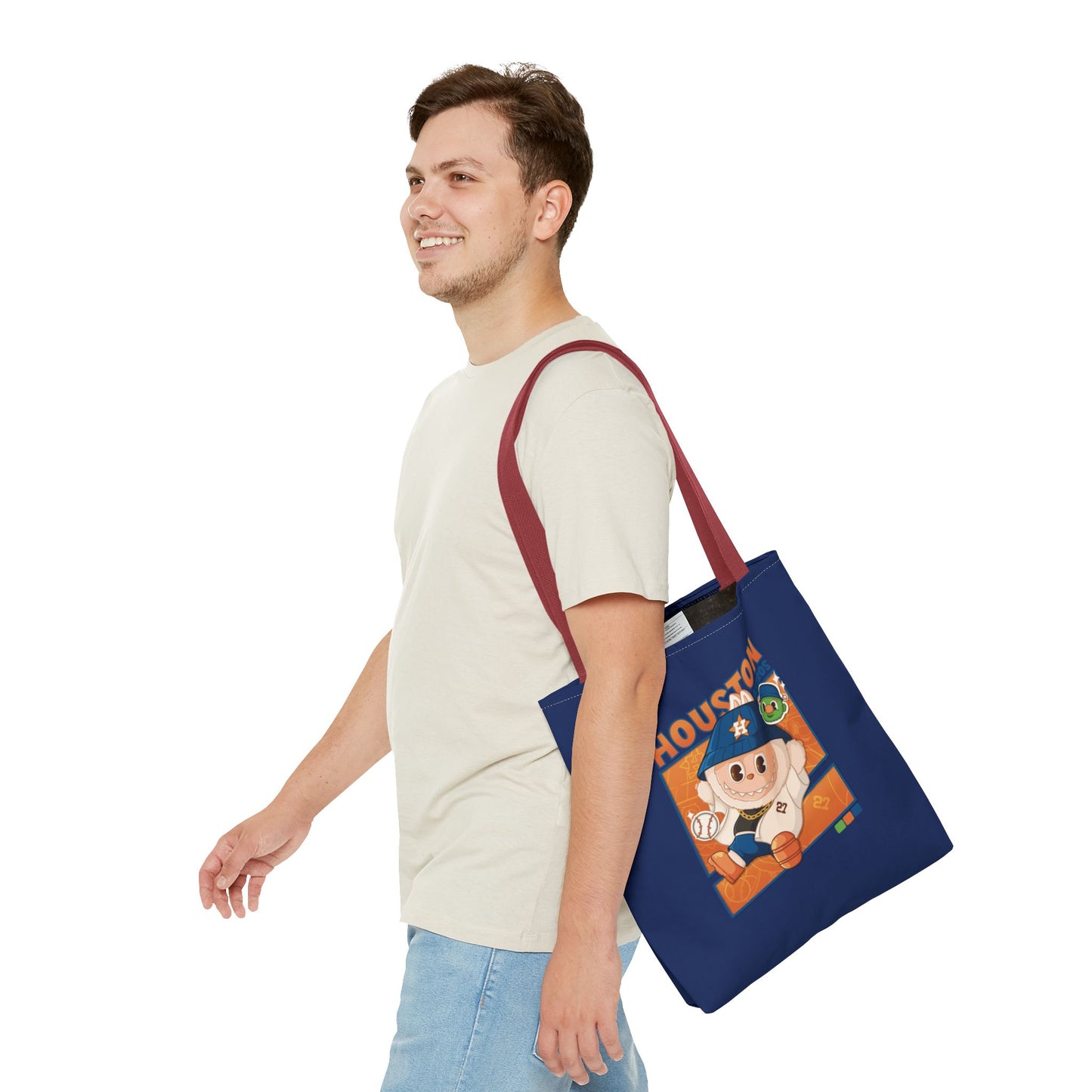 Houston Baseball Tote Bag - Stylish, Versatile Chic Carryall, Great for Sports Events, Everyday Use, Gifts, and Souvenirs