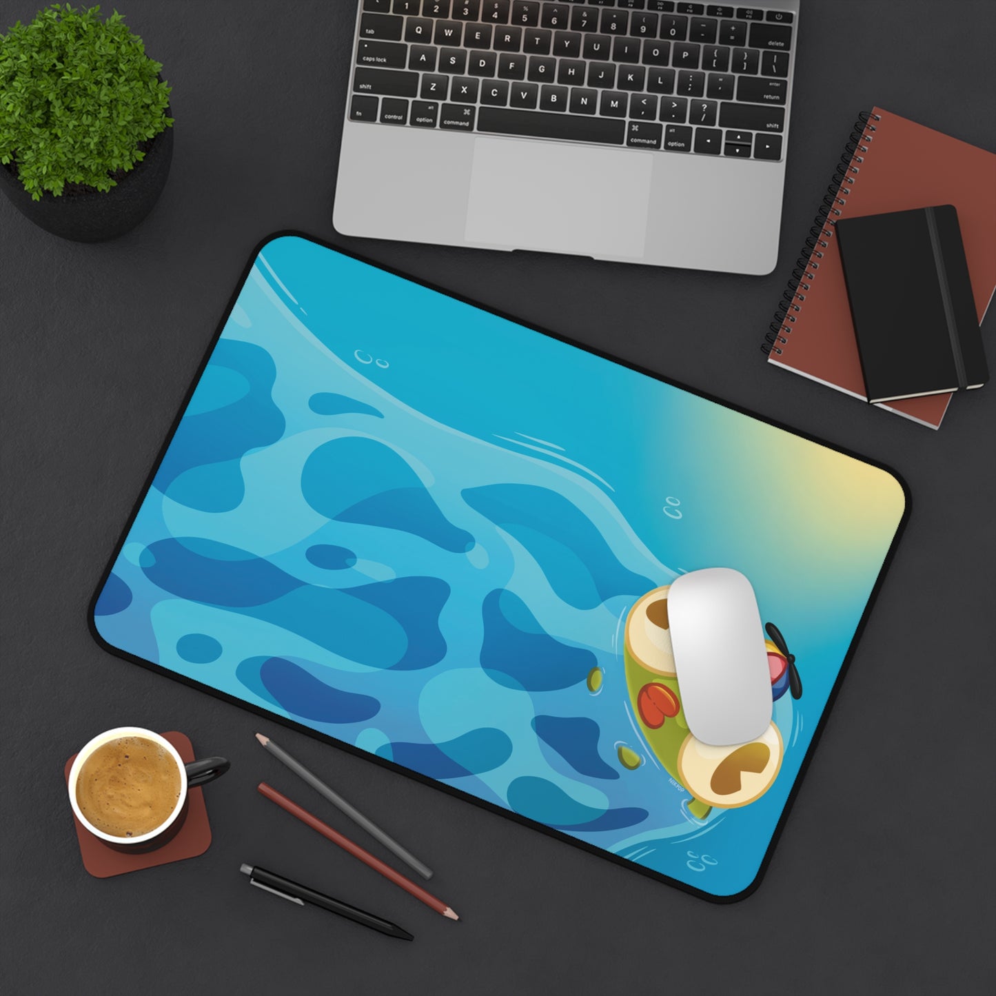 Illustrated Peak Bing Bong, Gaming Desk Mat, Mouse pad, Gamer gifts, Peak Gaming gifts, Peak - Fan Art