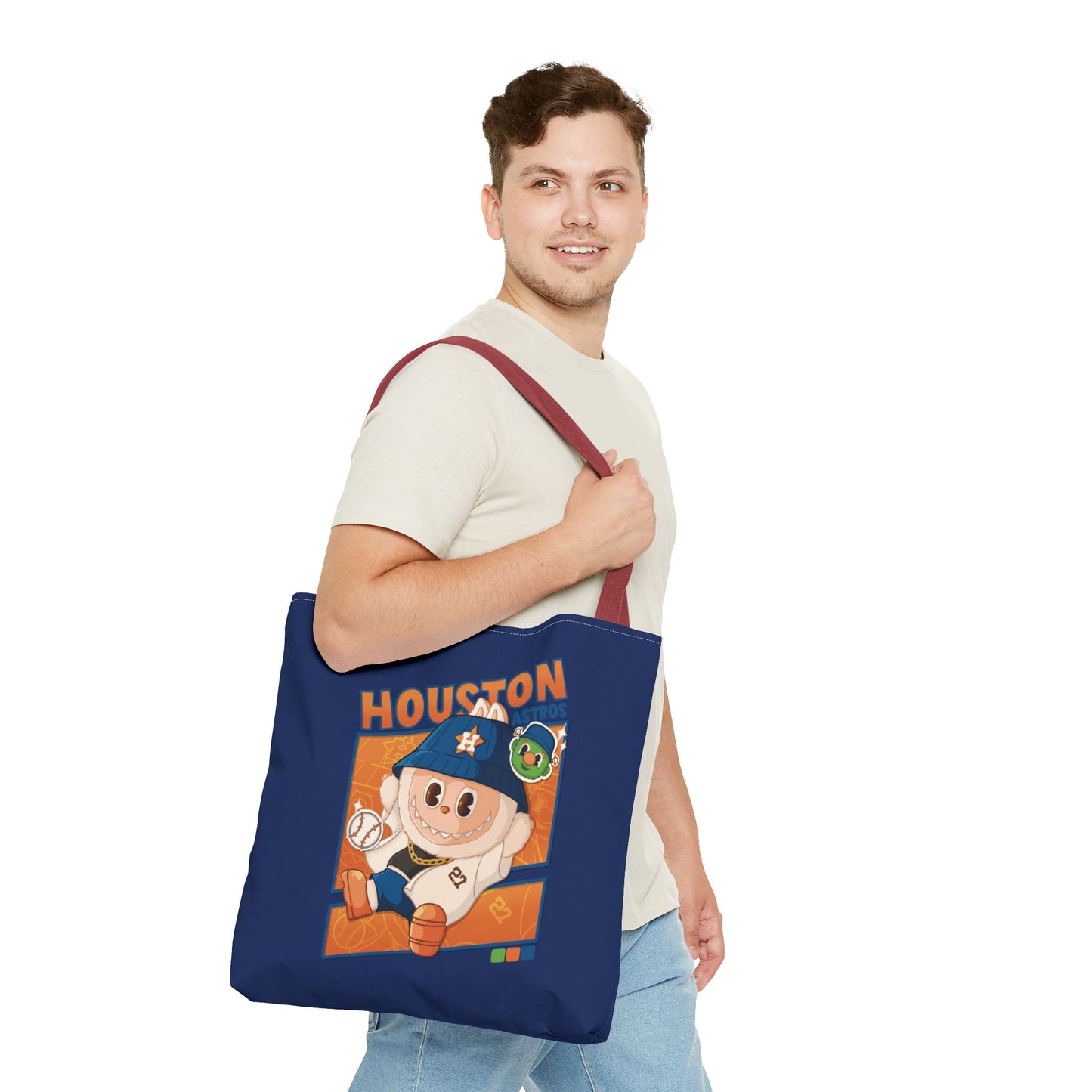 Houston Baseball Tote Bag - Stylish, Versatile Chic Carryall, Great for Sports Events, Everyday Use, Gifts, and Souvenirs
