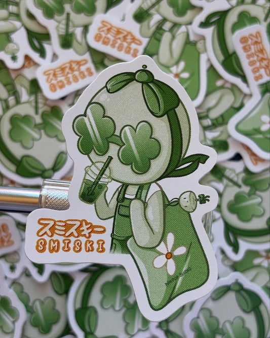 Boba Smiski Sticker