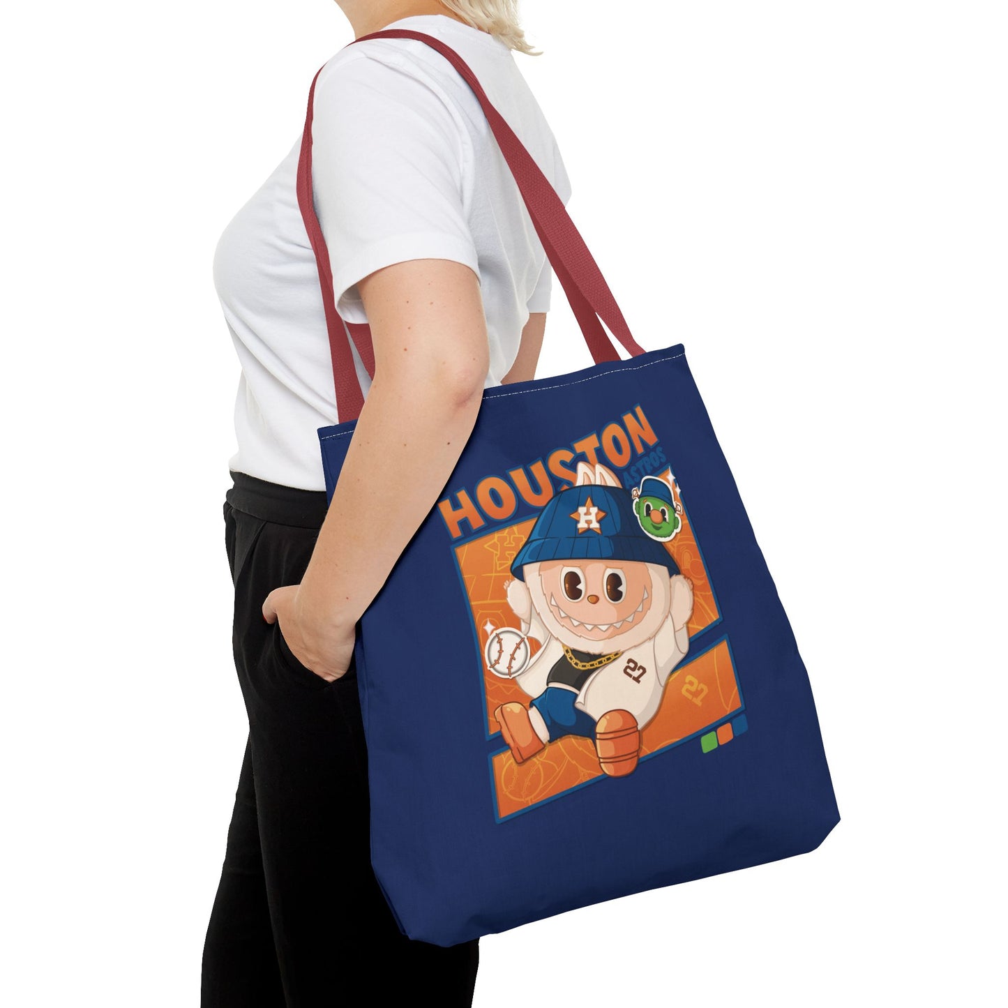 Houston Baseball Tote Bag - Stylish, Versatile Chic Carryall, Great for Sports Events, Everyday Use, Gifts, and Souvenirs