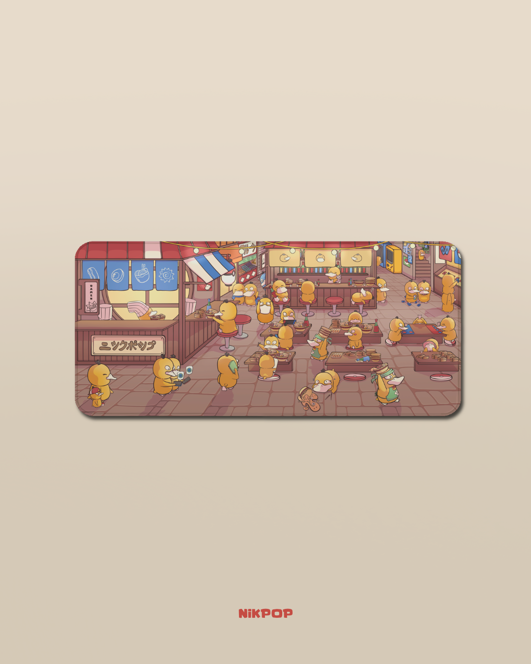 Poke Duck XXL Desk Mat