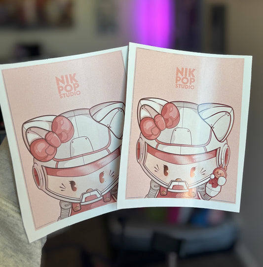 Sanrio Hello Kitty x Labubu Large Sticker